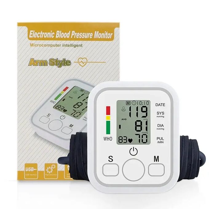 Electronic Blood Pressure Monitor (Arm Style)