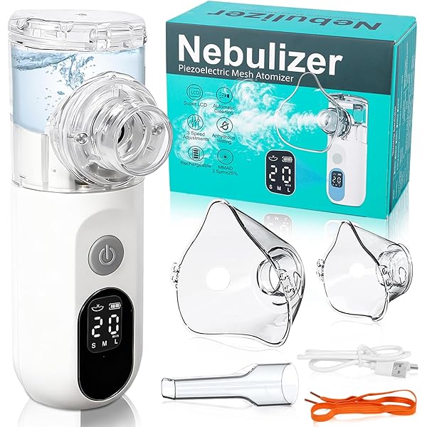 Rechargeable Piezoelectric Portable Mesh Nebulizer