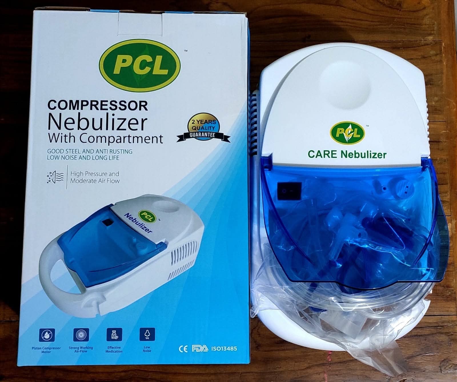 PCL Compressor Nebulizer With Compartment- Japan Technology