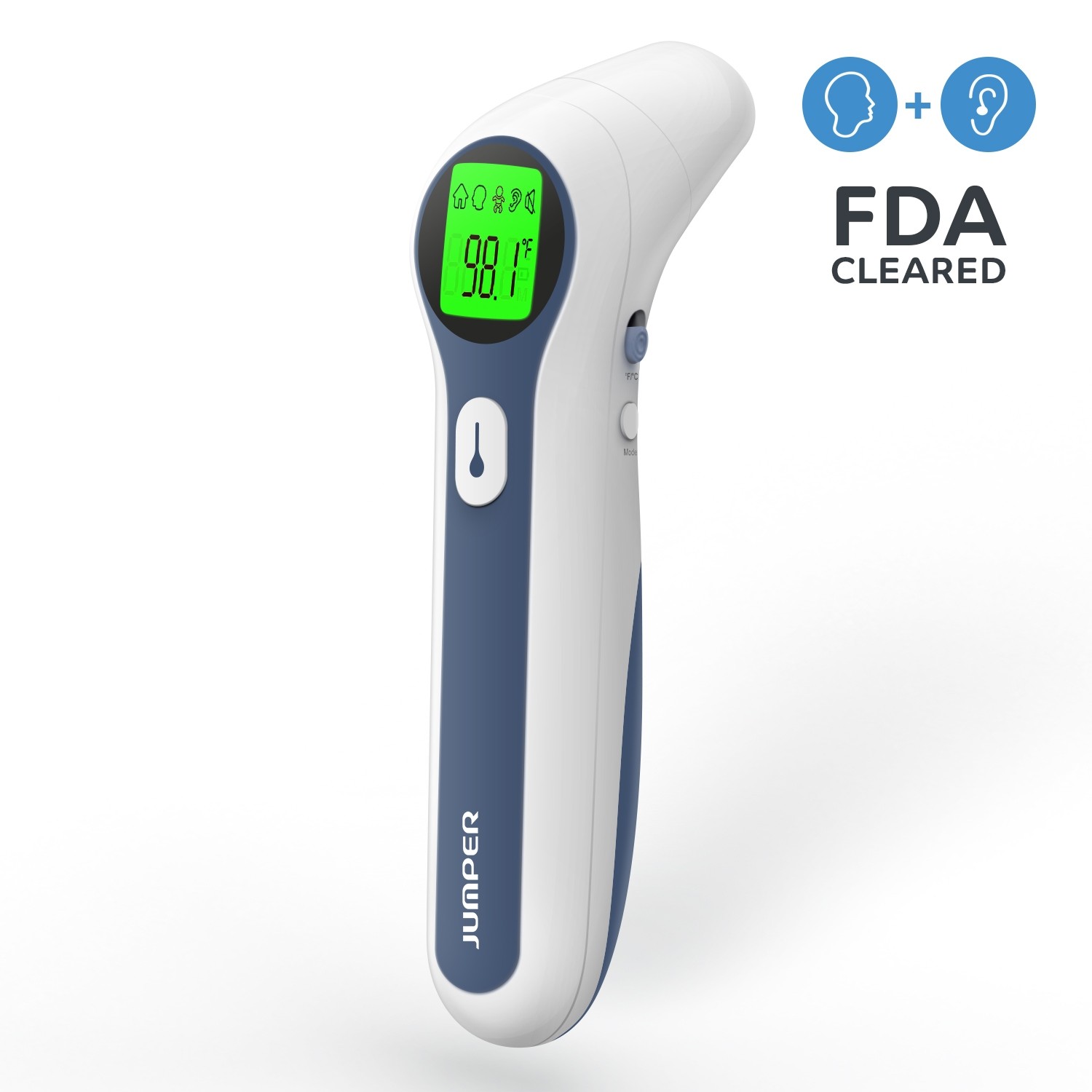 JUMPER Multifunctional Infrared Thermometer- Model JPD-FR300