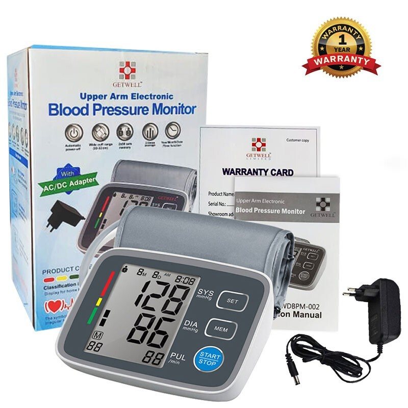Automatic Blood Pressure Monitor (GET WELL)