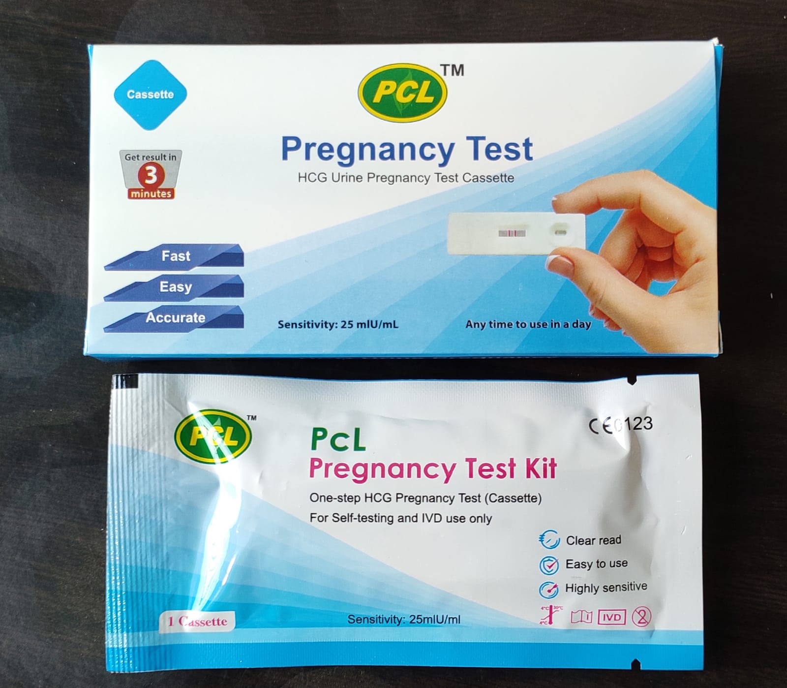 PCL Pregnancy Test Cassette- 1 pc