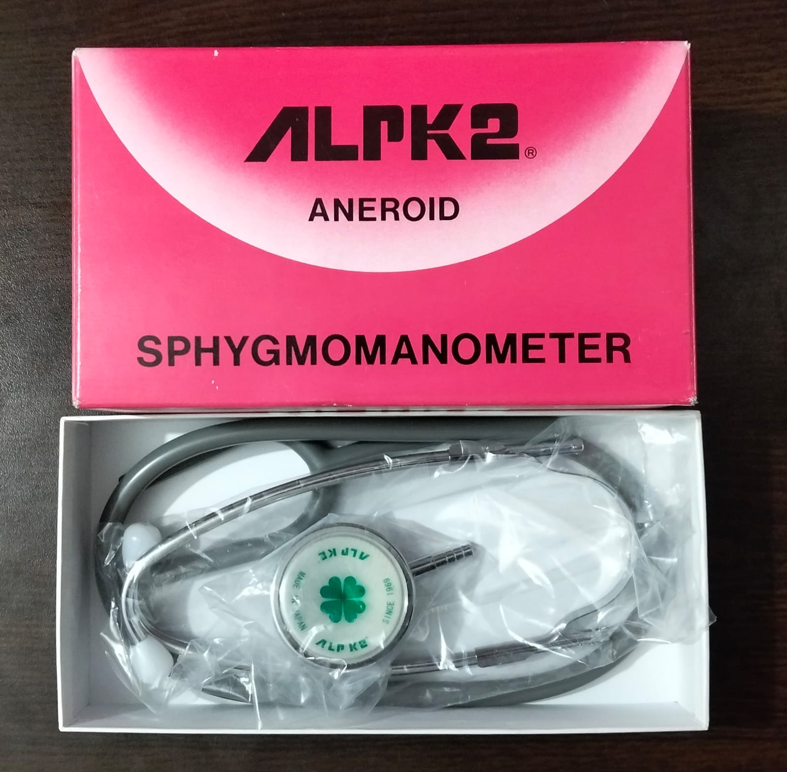ALPK2 Aneroid Sphygmomanometer+Stethoscope (ORIGINAL)- Made in Japan