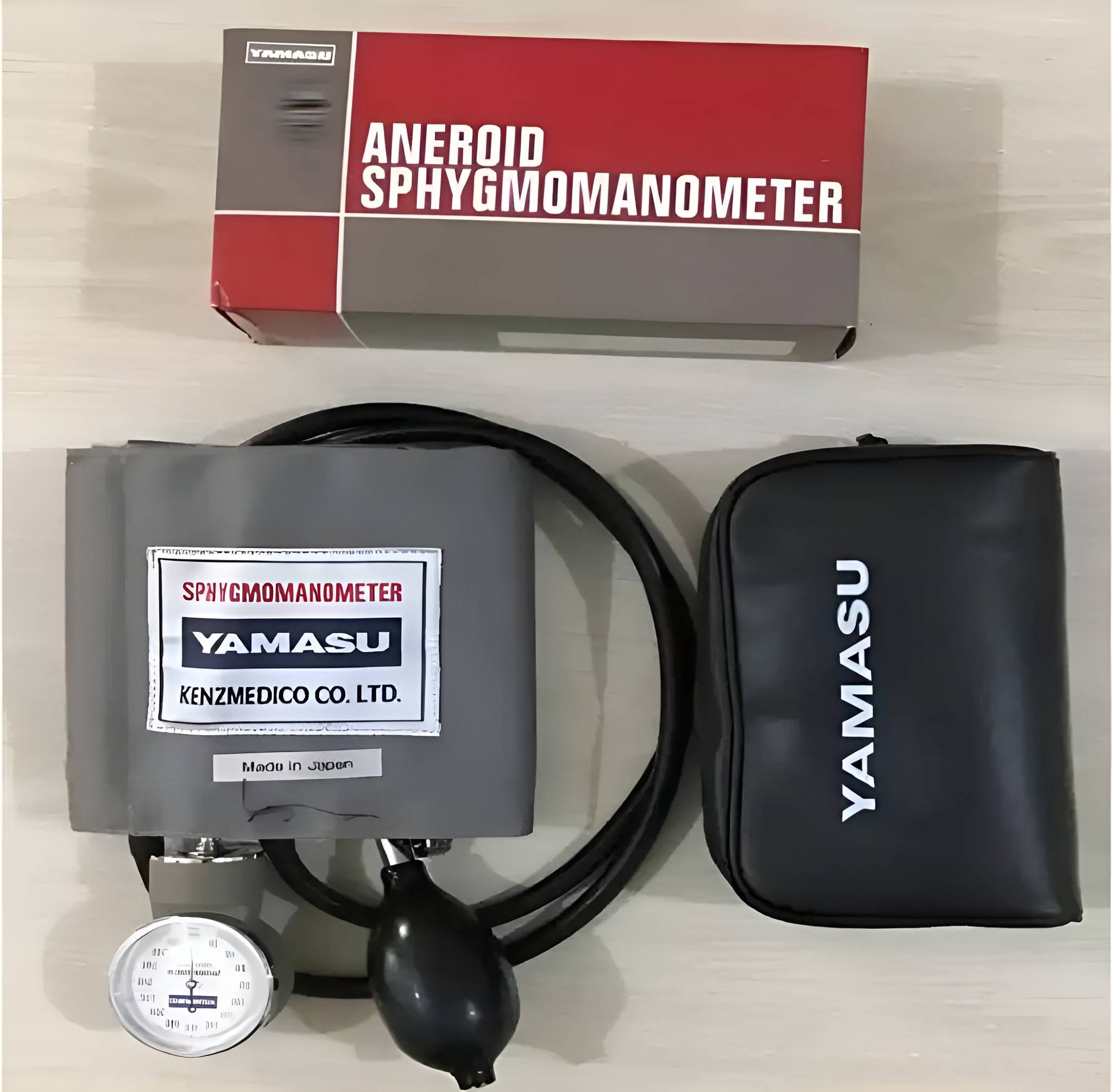 YAMASU Aneroid Sphygmomanometer (Manual BP Machine)- Original - Made in Japan