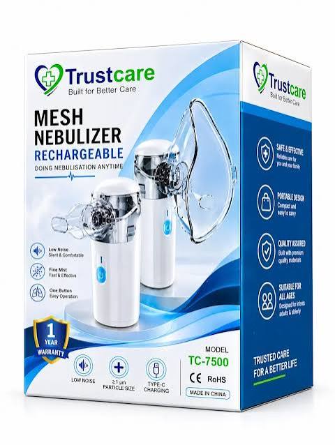 Trustcare Rechargeable Mesh Nebulizer – TC-7500